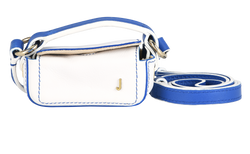 Jacquemus Le Nani, Leather, White/Blue, MIS, DB, 2*
